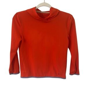 Cotopaxi Kids Orange Hooded Long Sleeve Top size Small